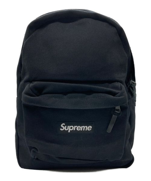 SUPREME（シュプリーム）Supreme (シュプリーム) canvas backpack ブラックの古着・服飾アイテム