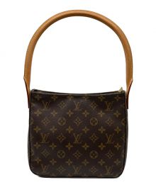 LOUIS VUITTON（ルイ ヴィトン）の古着「ルーピングMMショルダーバッグ　M51146」｜ブラウン