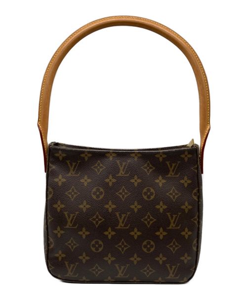 LOUIS VUITTON（ルイ ヴィトン）LOUIS VUITTON (ルイ ヴィトン) ルーピングMMショルダーバッグ　M51146 ブラウンの古着・服飾アイテム