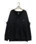 Needles（ニードルズ）の古着「L/S V NECK SWEAT　MR301」｜ブラック