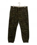 Carhartt WIPカーハート ワークインプログレス）の古着「MARSHALL JOGGER　18PO01714」｜オリーブ