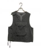 Engineered Garmentsエンジニアド ガーメンツ）の古着「Cover Vest-Poly Wool HB USA製」｜グレー