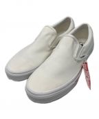 VANSバンズ）の古着「CLASSIC SLIP-ON」｜ホワイト