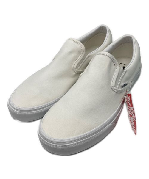 VANS（バンズ）VANS (バンズ) CLASSIC SLIP-ON ホワイト サイズ:28.5㎝の古着・服飾アイテム