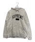 SUPREME（シュプリーム）の古着「Studded Hooded Sweatshirt」｜ホワイト