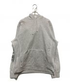 SUPREMEシュプリーム）の古着「Sleeve Embroidery Hooded Sweatshirt」｜ホワイト