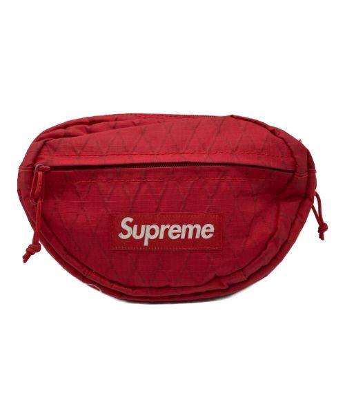 SUPREME（シュプリーム）Supreme (シュプリーム) waist bag レッドの古着・服飾アイテム