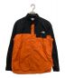 THE NORTH FACE（ザ ノース フェイス）の古着「L/S Nuptse Shirt NR11961」｜ブラック×オレンジ