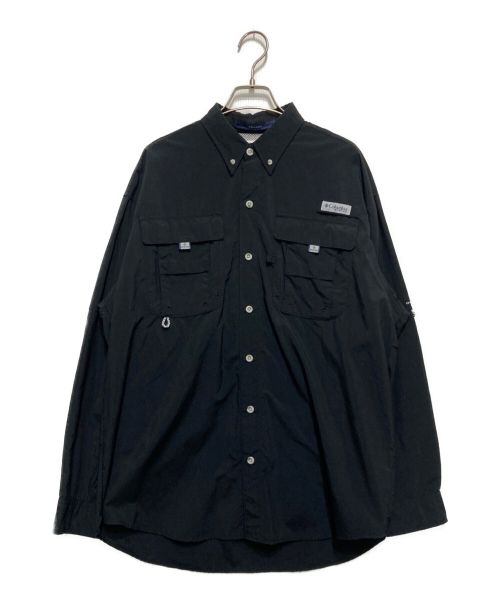 Columbia（コロンビア）Columbia (コロンビア) BAHAMA II L/S SHIRT ブラック サイズ:Ⅿの古着・服飾アイテム