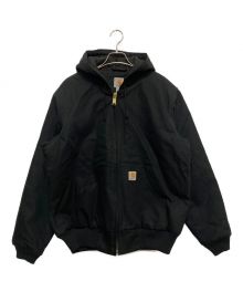 CarHartt（カーハート）の古着「DUCK QUILTED FLANNEL-LINED ACTIVE JACKET　103940」｜ブラック