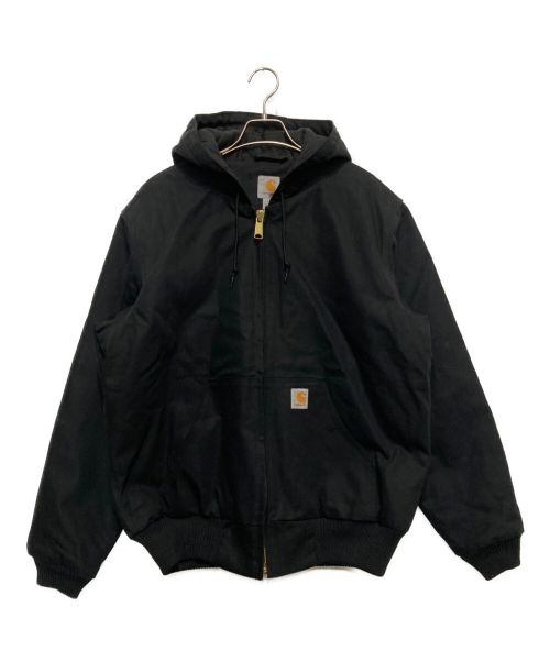 CarHartt（カーハート）CarHartt (カーハート) DUCK QUILTED FLANNEL-LINED ACTIVE JACKET　103940 ブラック サイズ:Ⅿの古着・服飾アイテム