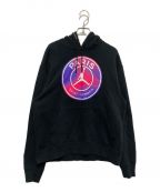 Paris Saint-Germain×NIKEパリ・サン ジェルマン×ナイキ）の古着「AS M J PSG FLEECE PO HOODIE　CZ0816-010」｜ブラック