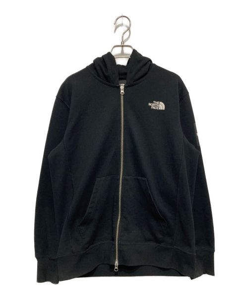 THE NORTH FACE（ザ ノース フェイス）THE NORTH FACE (ザ ノース フェイス) Square Logo FullZip　NT11952 ブラック サイズ:Lの古着・服飾アイテム