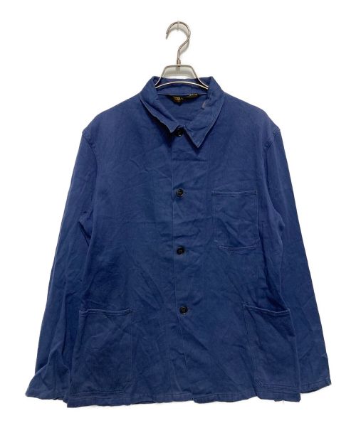 EURO WORK（ユーロワーク）EURO WORK (ユーロワーク) ワークシャツ ネイビー サイズ:50の古着・服飾アイテム