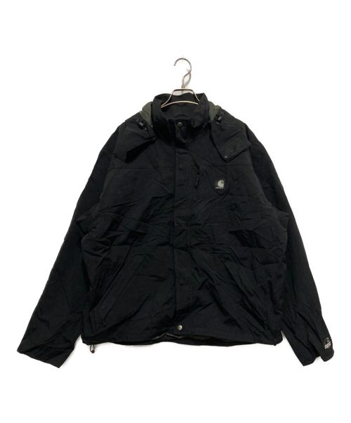 CarHartt（カーハート）CarHartt (カーハート) SHORELINE WATERPROOF BREATHABLE JACKET　J162 ブラック サイズ:Lの古着・服飾アイテム