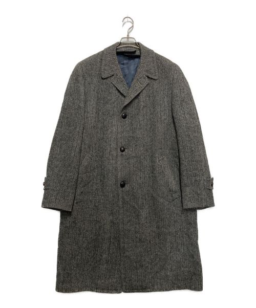 Harris Tweed（ハリスツイード）Harris Tweed (ハリスツイード) ヴィンテージツイードコート グレー サイズ:不明の古着・服飾アイテム