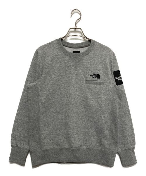 THE NORTH FACE（ザ ノース フェイス）THE NORTH FACE (ザ ノース フェイス) SQUARE LOGO CREW Men’s　NT11832 グレー サイズ:Sの古着・服飾アイテム