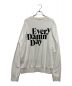 URBAN RESEARCH (アーバンリサーチ) KOMPAKT RECORD BAR (コンパクトレコードバー) Every Damn Day - Crewneck ホワイト サイズ:L：2980円