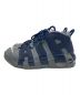 NIKE (ナイキ) AIR MORE UPTEMPO (GS)　415082-009 グレー×ネイビー サイズ:24㎝：6800円