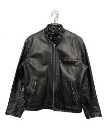 Schott（ショット）の古着「141 SINGLE RIDERS BLACK USA製」｜ブラック