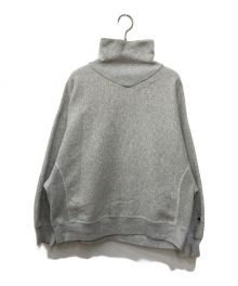 Champion REVERSE WEAVE（チャンピオンリバースウィーブ）の古着「ハイネックスウェット」｜グレー