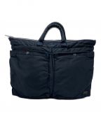 PORTERポーター）の古着「TANKER SHORT HELMETBAG　622-78330」｜ネイビー