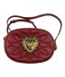 DOLCE & GABBANA（ドルチェ＆ガッバーナ）の古着「DEVOTION CROSS BODY BAG」｜レッド