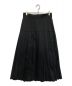 CLANE (クラネ) ASSYMETRY FRILL PLEAT WRAP SKIRT　17109-6081 ブラック サイズ:SIZE2：5000円