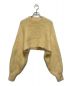 HYKE（ハイク）の古着「MOHAIR CROP TOP 212-11232」｜ベージュ