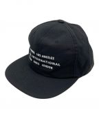 stussyステューシー）の古着「Intl Cap」｜ブラック