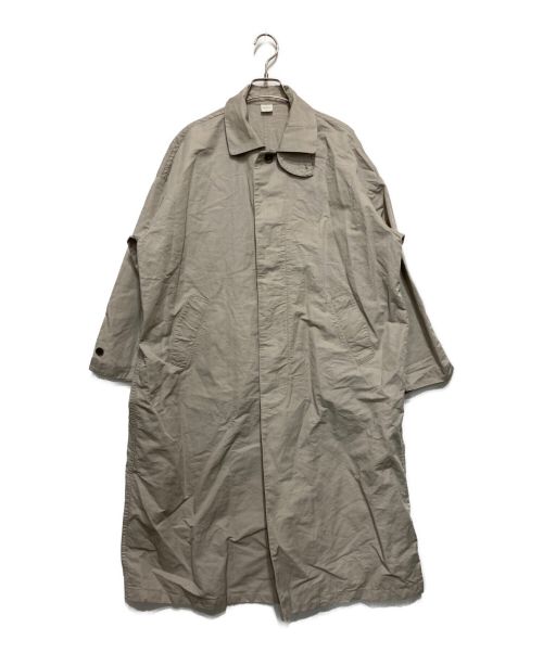 KAGURE（カグレ）kagure (カグレ) ステンカラーコート　GA34-27M002 ベージュ サイズ:Freeの古着・服飾アイテム