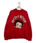 BETTY BOOP（ベティー・ブープ）の古着「ニット　030FAZ01-5800」｜レッド