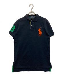 POLO RALPH LAUREN（ポロ・ラルフローレン）の古着「ビッグポニーポロシャツ」｜ネイビー