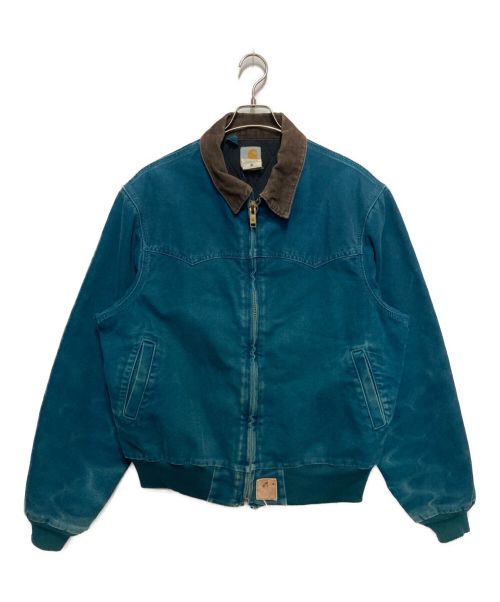 CarHartt（カーハート）CarHartt (カーハート) TEAL SANTA FE CANVAS JACKET J14DTL ブルー サイズ:不明の古着・服飾アイテム