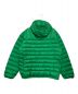 SUPREME (シュプリーム) Micro Down Half Zip Hooded Pullover グリーン サイズ:M：34000円