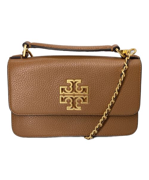 TORY BURCH（トリーバーチ）TORY BURCH (トリーバーチ) チェーンショルダーバッグ 10005626 ブラウンの古着・服飾アイテム