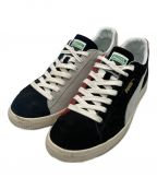 PUMAプーマ）の古着「PUMA SUEDE MIJ BLACK/PEACOAT　382957-01」｜ブラック