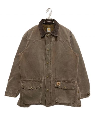 中古・古着通販】CarHartt (カーハート) ダックランチコート ブラウン 