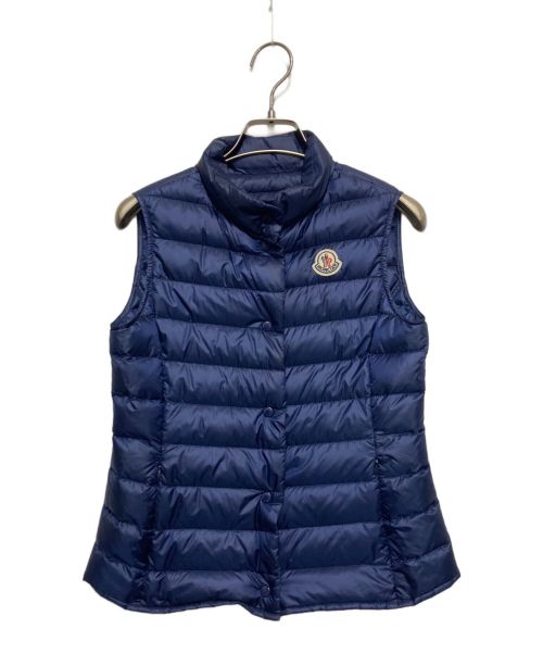 MONCLER（モンクレール）MONCLER (モンクレール) LIANE ダウンベスト ネイビー サイズ:SIZE12の古着・服飾アイテム