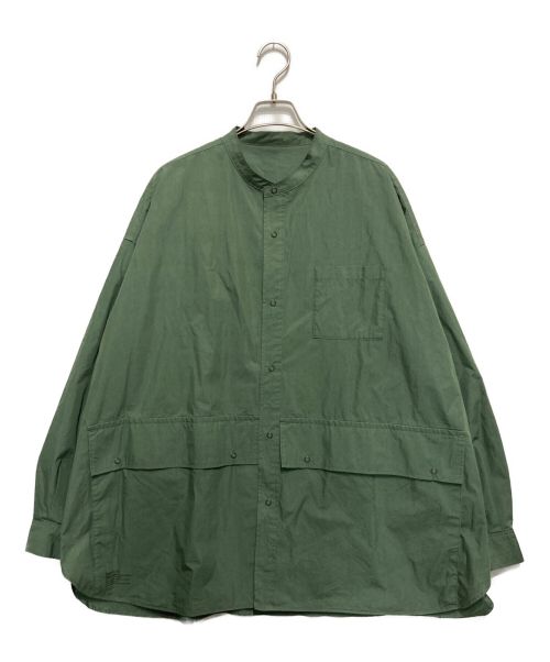 FreshService（フレッシュサービス）FreshService (フレッシュサービス) CARGO POCKET UTILITY SHIRT カーキ サイズ:Freeの古着・服飾アイテム