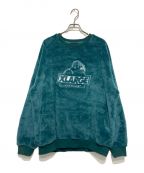 X-LARGEエクストララージ）の古着「SLANTED OG BOA CREWNECK」｜グリーン