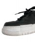 中古・古着 NIKE (ナイキ) WMNS AIR FORCE 1 PIXCEL CK6649-001 ブラック サイズ:24㎝：3980円