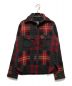 Johnson Woolen Mills（ジョンソンウーレンミルズ）の古着「WOOL CPO SHIRT JACKET」｜レッド×グレー