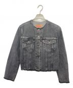 LEVI'Sリーバイス）の古着「SEAMED TRUCKER デニムジャケット　35936-0001」｜グレー