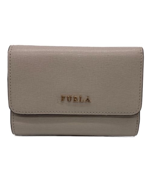 FURLA（フルラ）FURLA (フルラ) 3つ折り財布 ベージュの古着・服飾アイテム