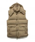 Pyrenexピレネックス）の古着「REIMS VEST/ダウンベスト」｜ベージュ