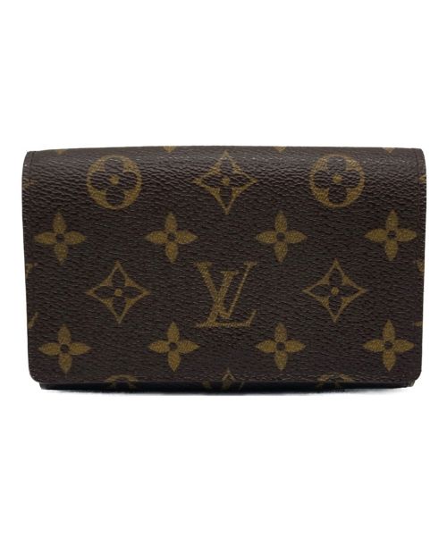 LOUIS VUITTON（ルイ ヴィトン）LOUIS VUITTON (ルイ ヴィトン) 2つ折り財布　M61736 ブラウンの古着・服飾アイテム