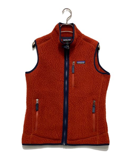 Patagonia（パタゴニア）Patagonia (パタゴニア) Retro Pile Vest ブラウン サイズ:Sの古着・服飾アイテム