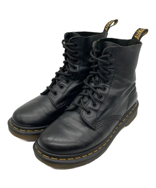 Dr.Martens（ドクターマーチン）Dr.Martens (ドクターマーチン) PASCAL 8ホールブーツ ブラック サイズ:25㎝の古着・服飾アイテム