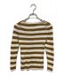 theory (セオリー) CASHCOTTON/SHRNKN STRIPE ボーダーニット　0101703 ブラウン サイズ:S：3480円